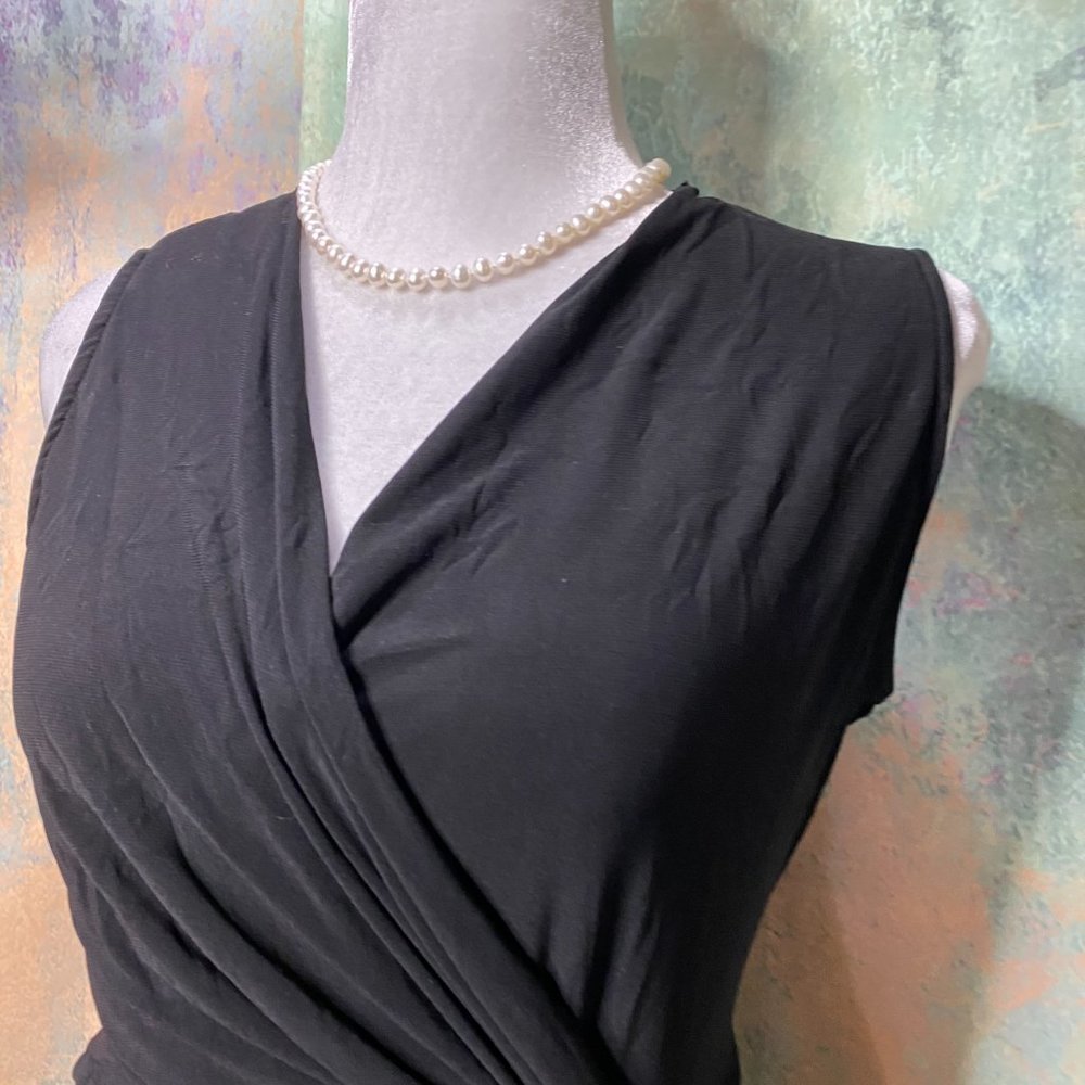 📌 Emma & Michelle Elegant Black Evening Dress - Picture 3 of 15